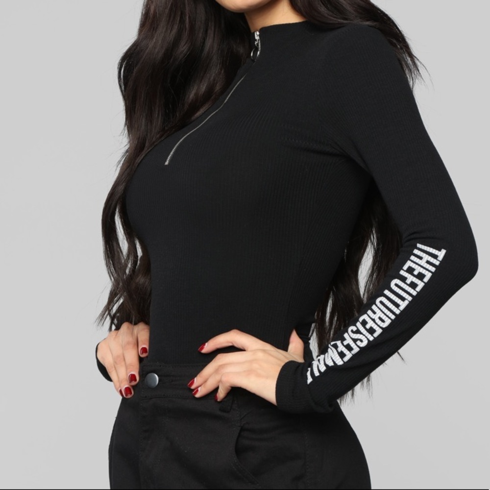 Fashion Nova Female is Future Bodysuit